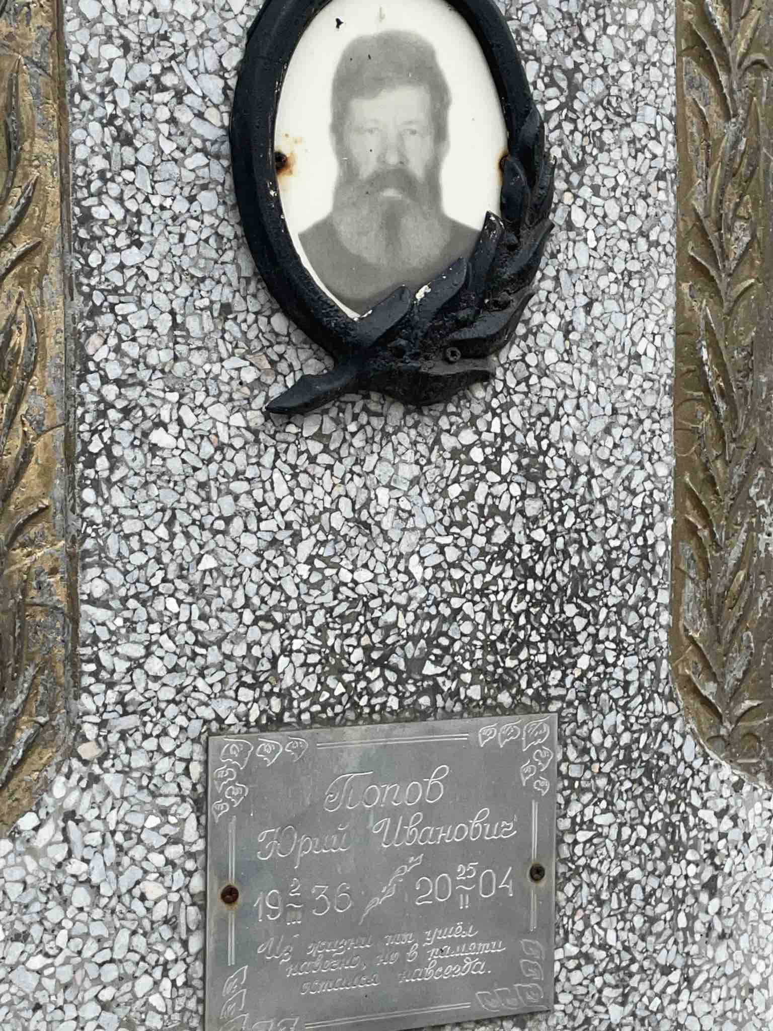 Попов Юрий Иванович