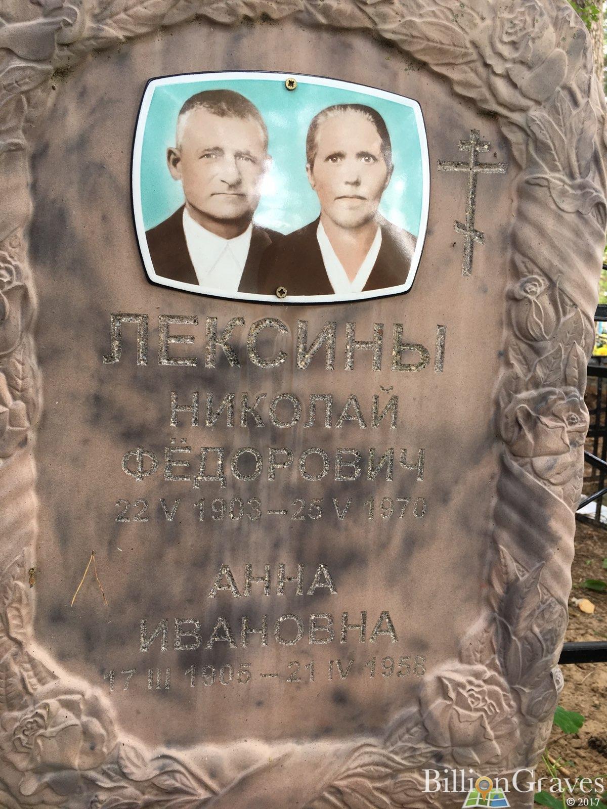 Лёксина Анна Ивановна
