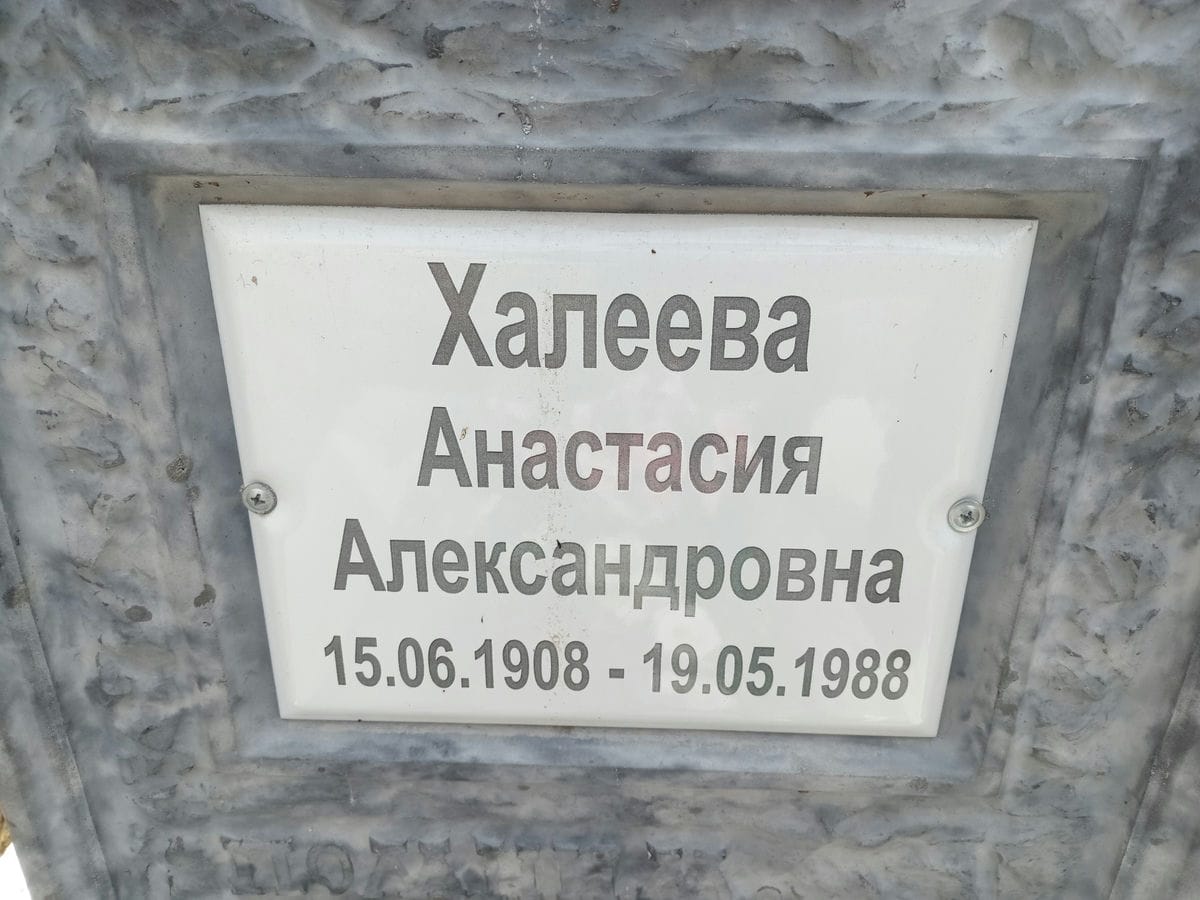 Халеева Анастасия Александровна