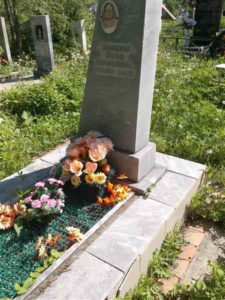 Демшина Анна Парфеновна