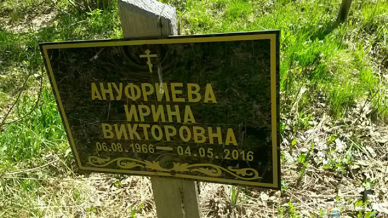 ануфриева ирина викторовна