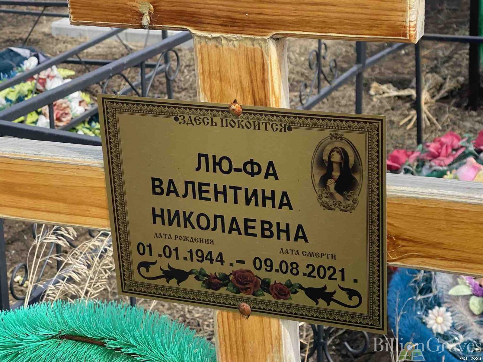 Лю-Фа Валентина Николаевна