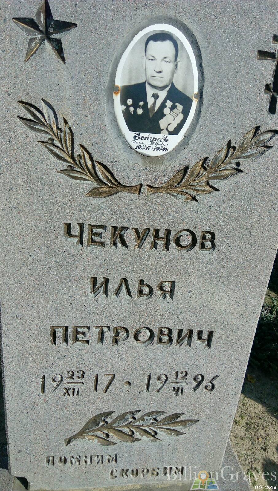 Чекунов Илья Петрович