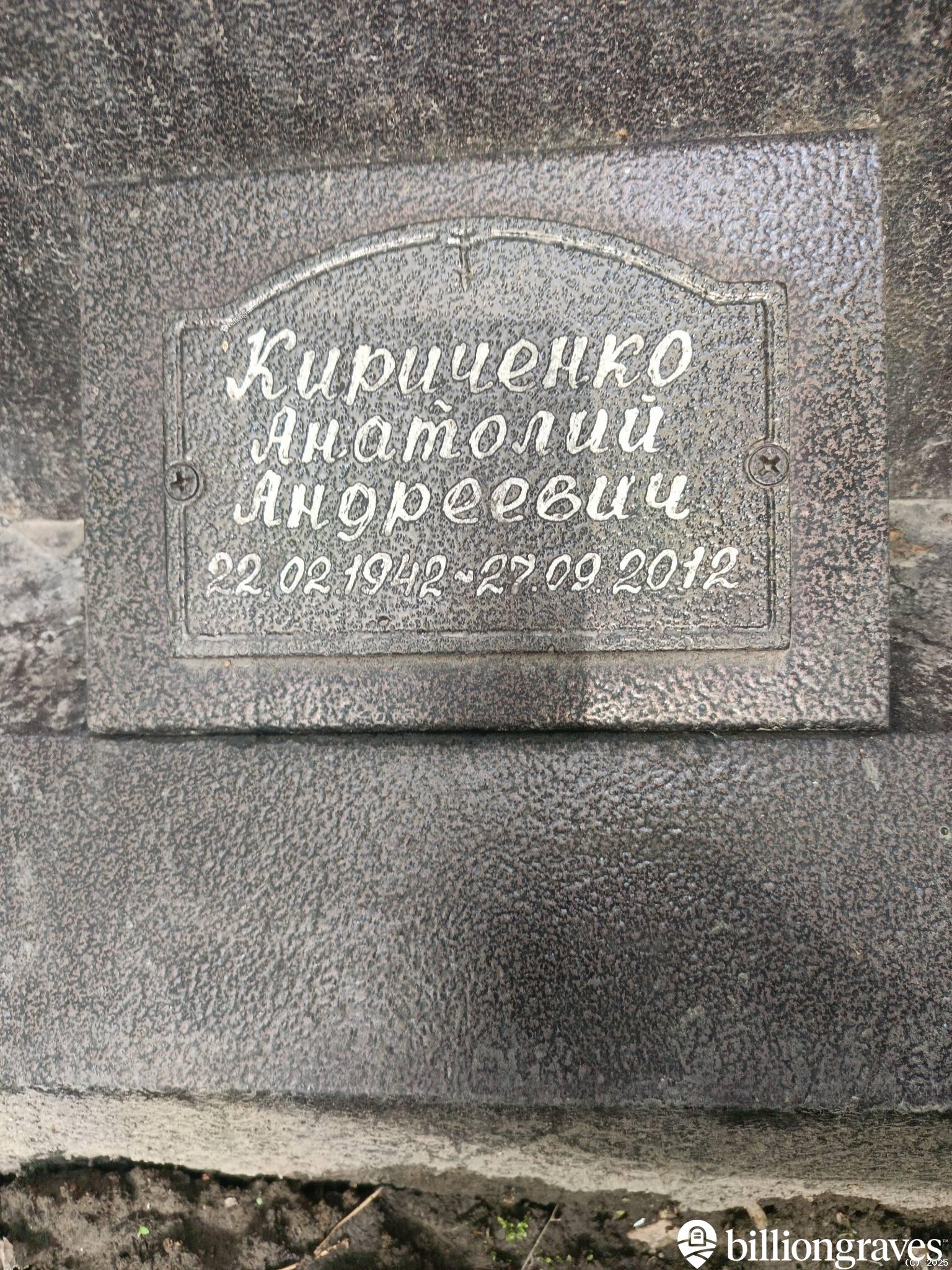 Кириченко Анатолий Андреевич