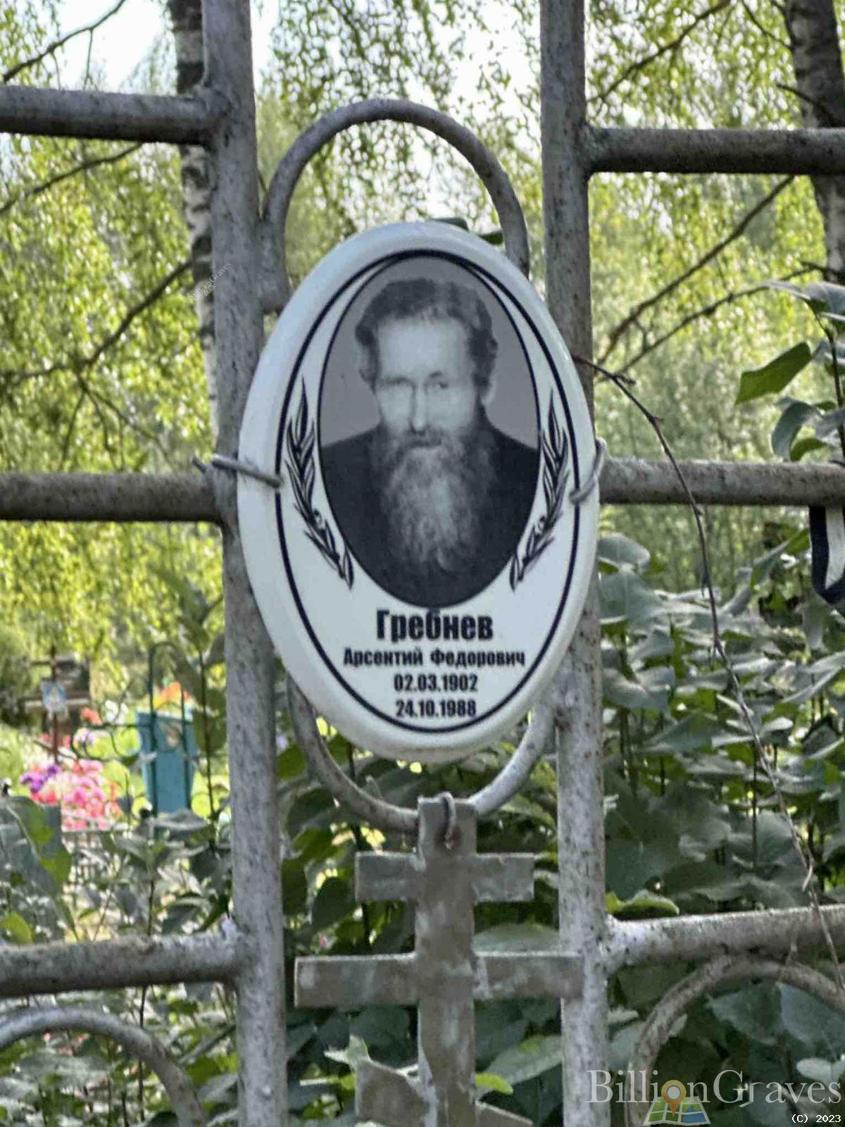 Гребнев Арсентий Федорович