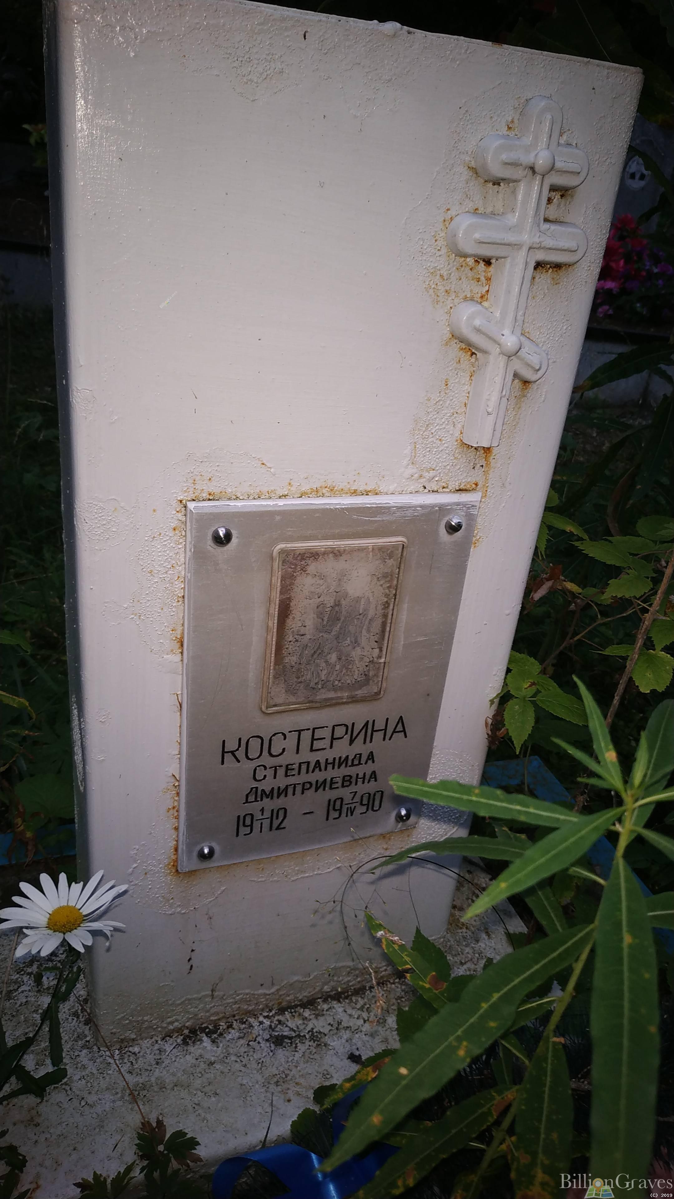 Костерина Степанида Дмитриевна