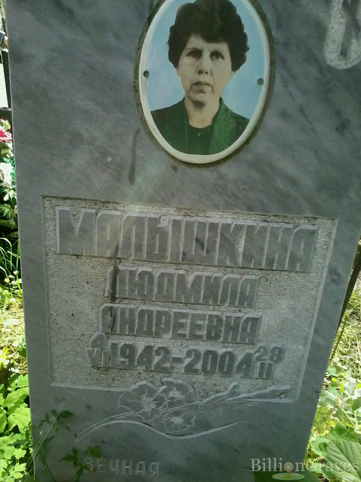 Малышкина Людмила Андреевна
