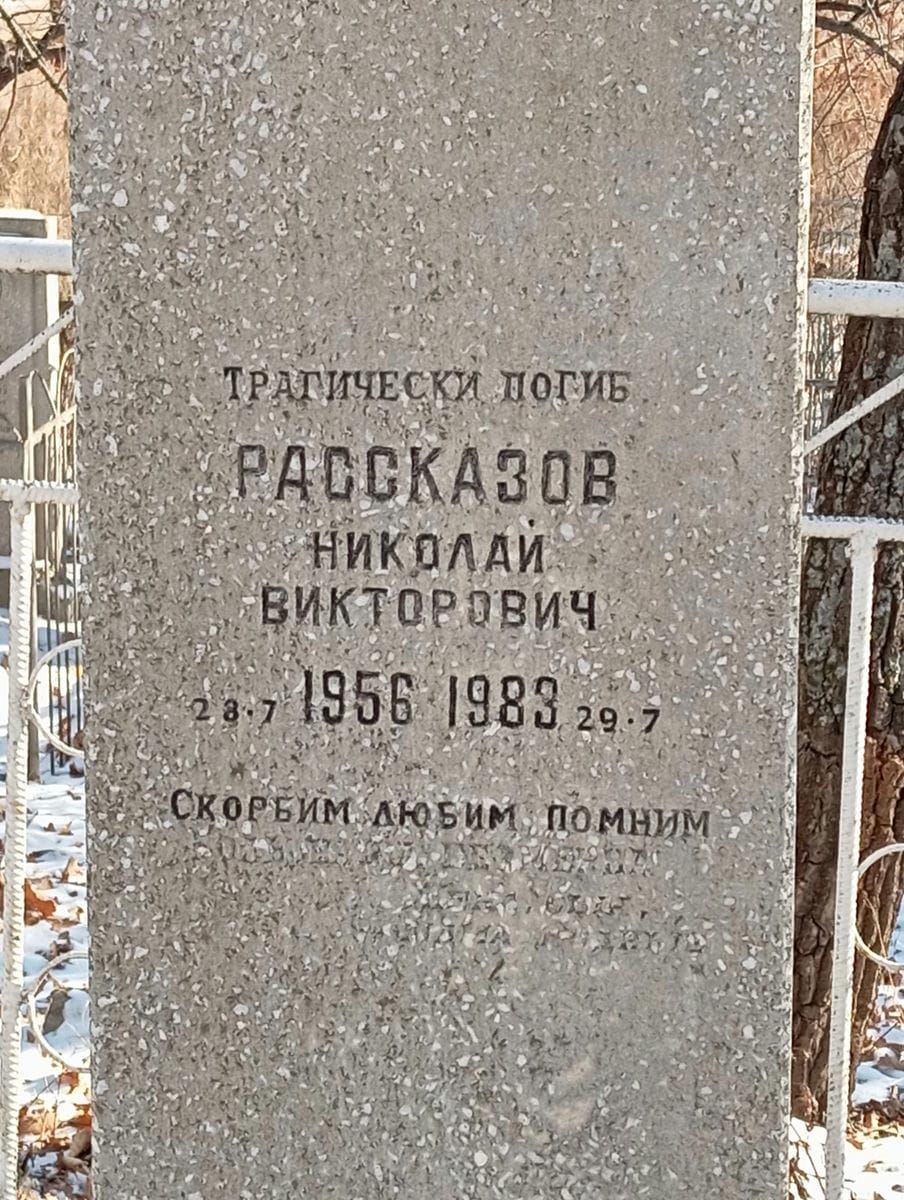 Рассказов Николай Викторович