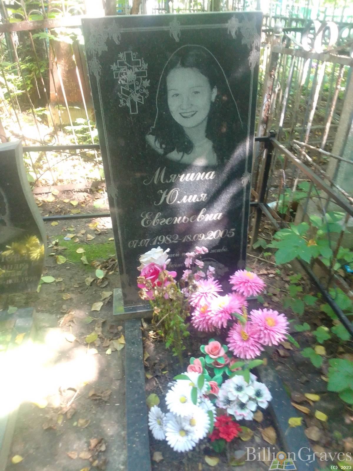 Мячина Юлия Евгеньевна