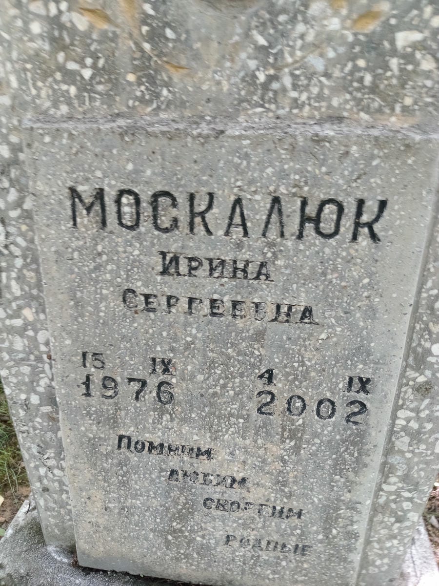 Москалюк Ирина Сергеевна