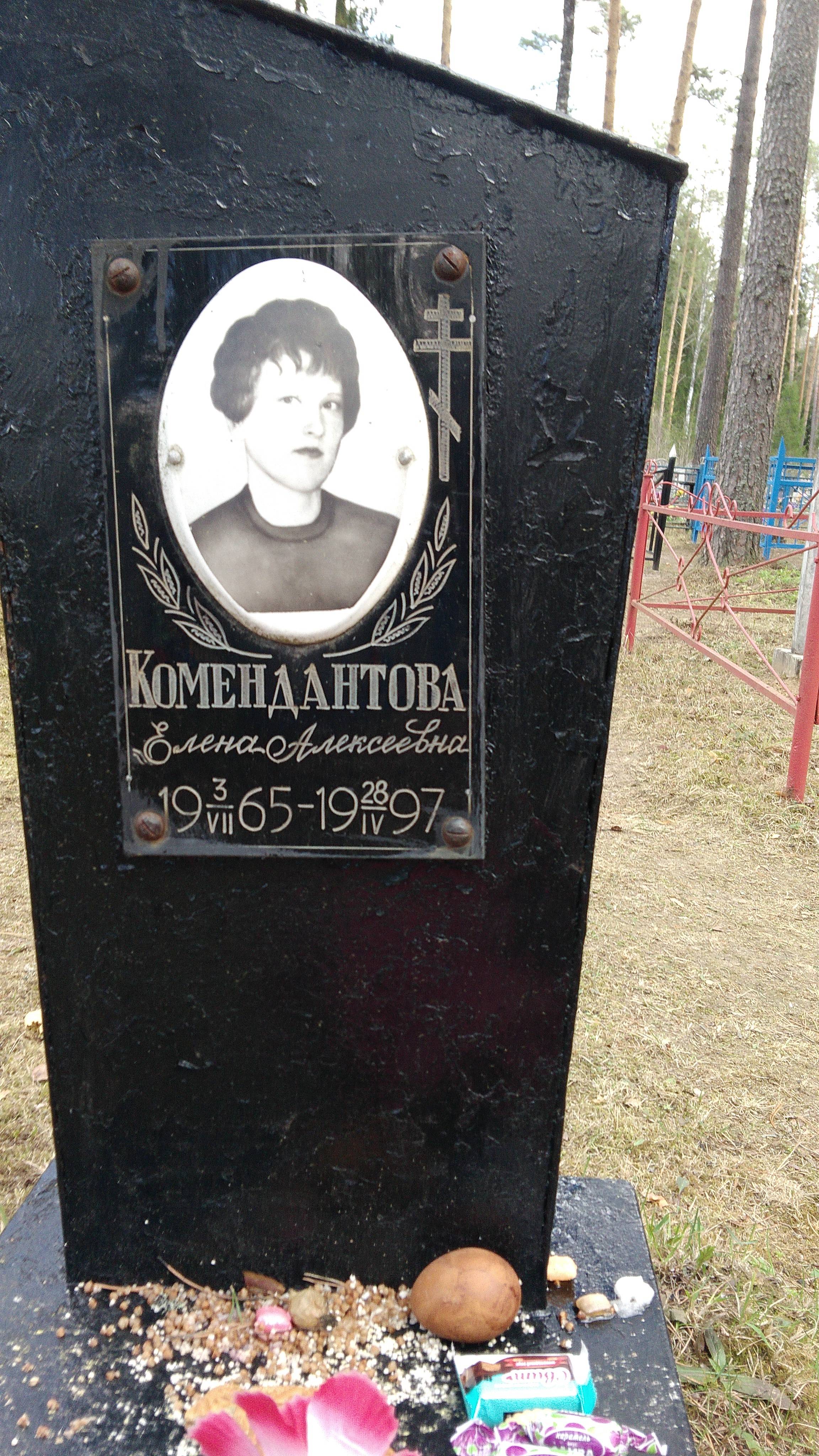 Комендантова Елена Алексеевна
