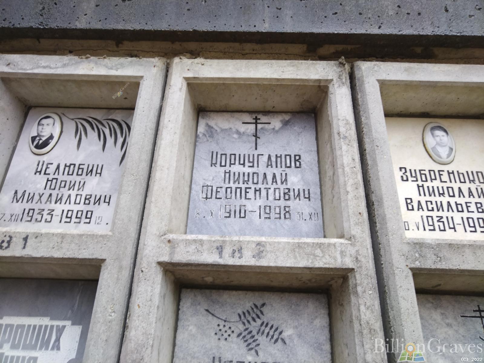 Корчуганов Николай Феопентович