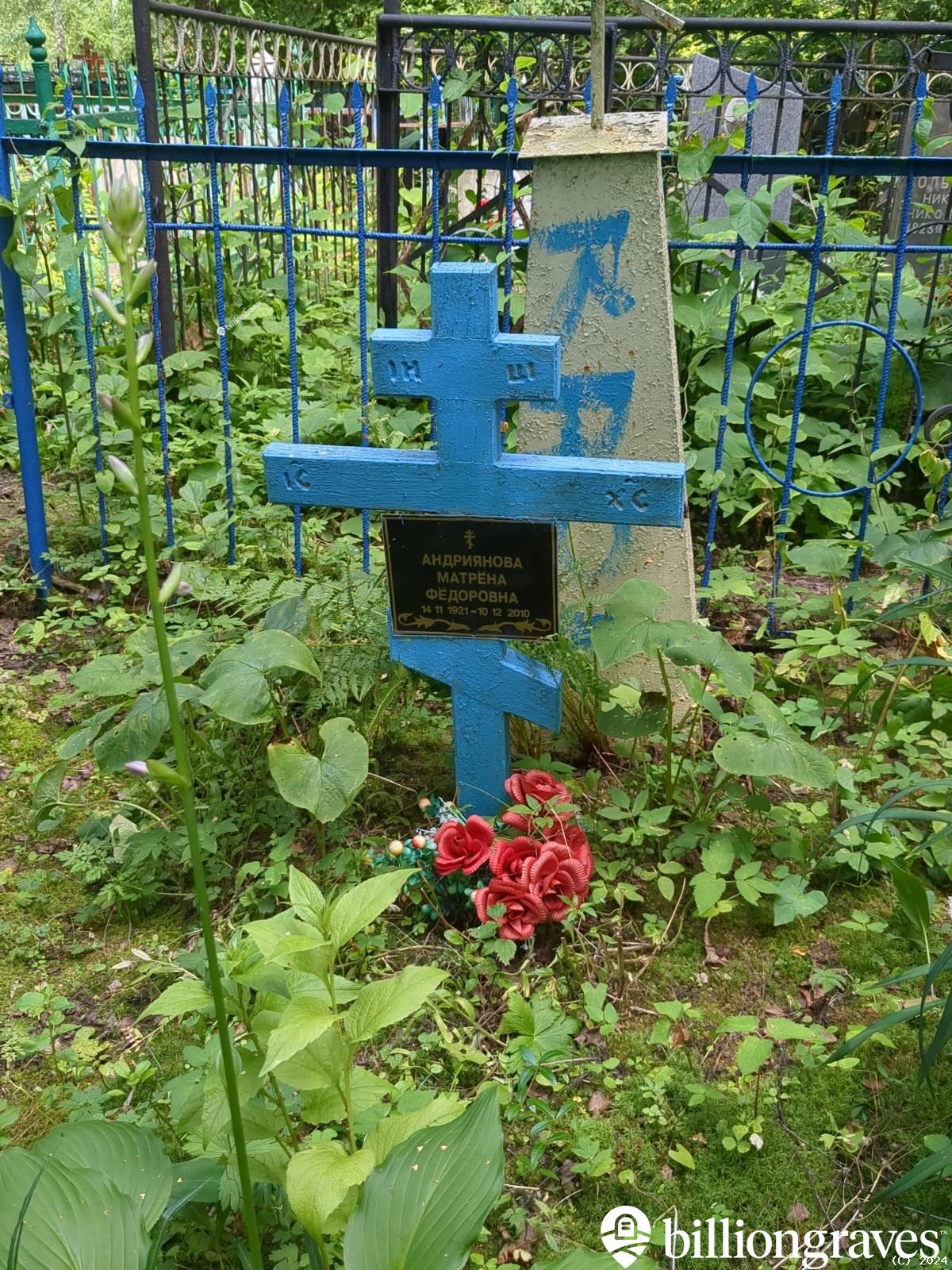 Андриянова Матрëна Фëдоровна