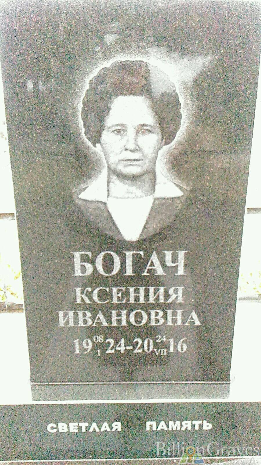 Богач Ксения Ивановна