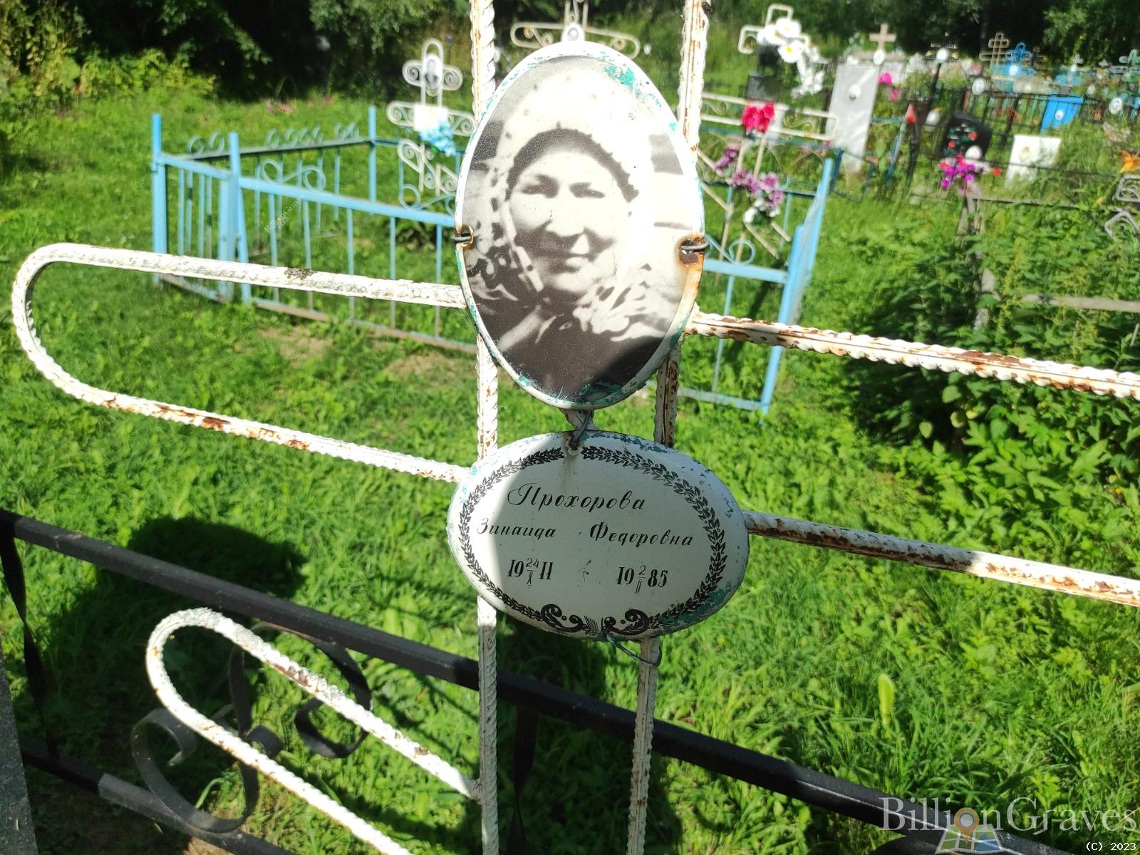 Прохорова Зинаида Федоровна