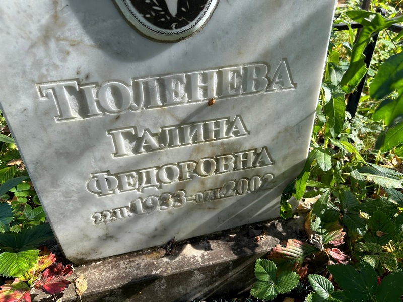 Тюленева