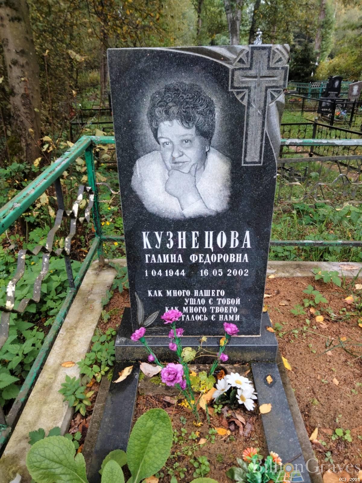 Кузнецова Галина Федоровна