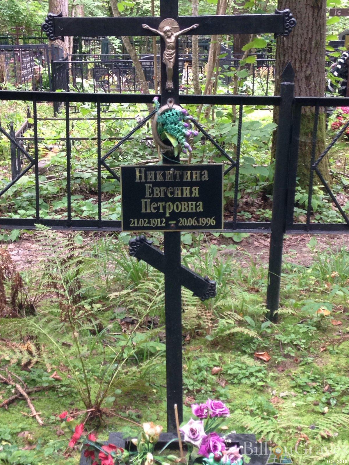 Никитина Евгения Петровна