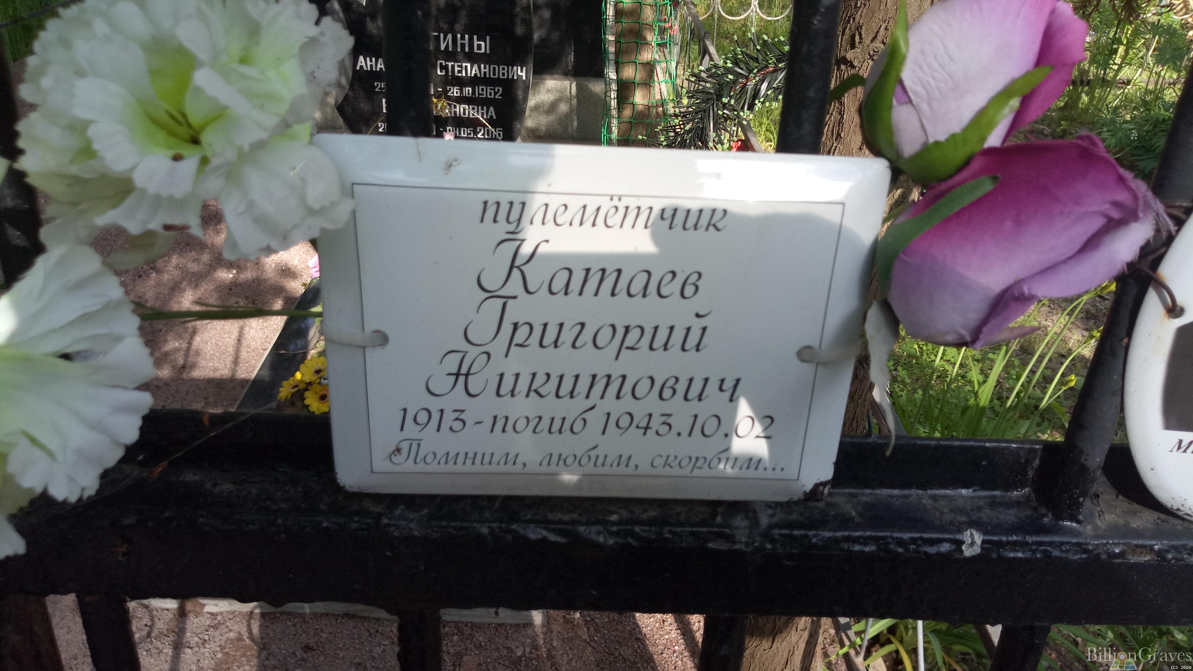 Катаев Григорий Никитович