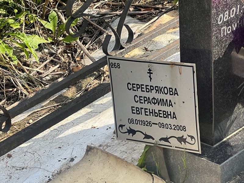 Серафима Серебрякова Евгеньевна
