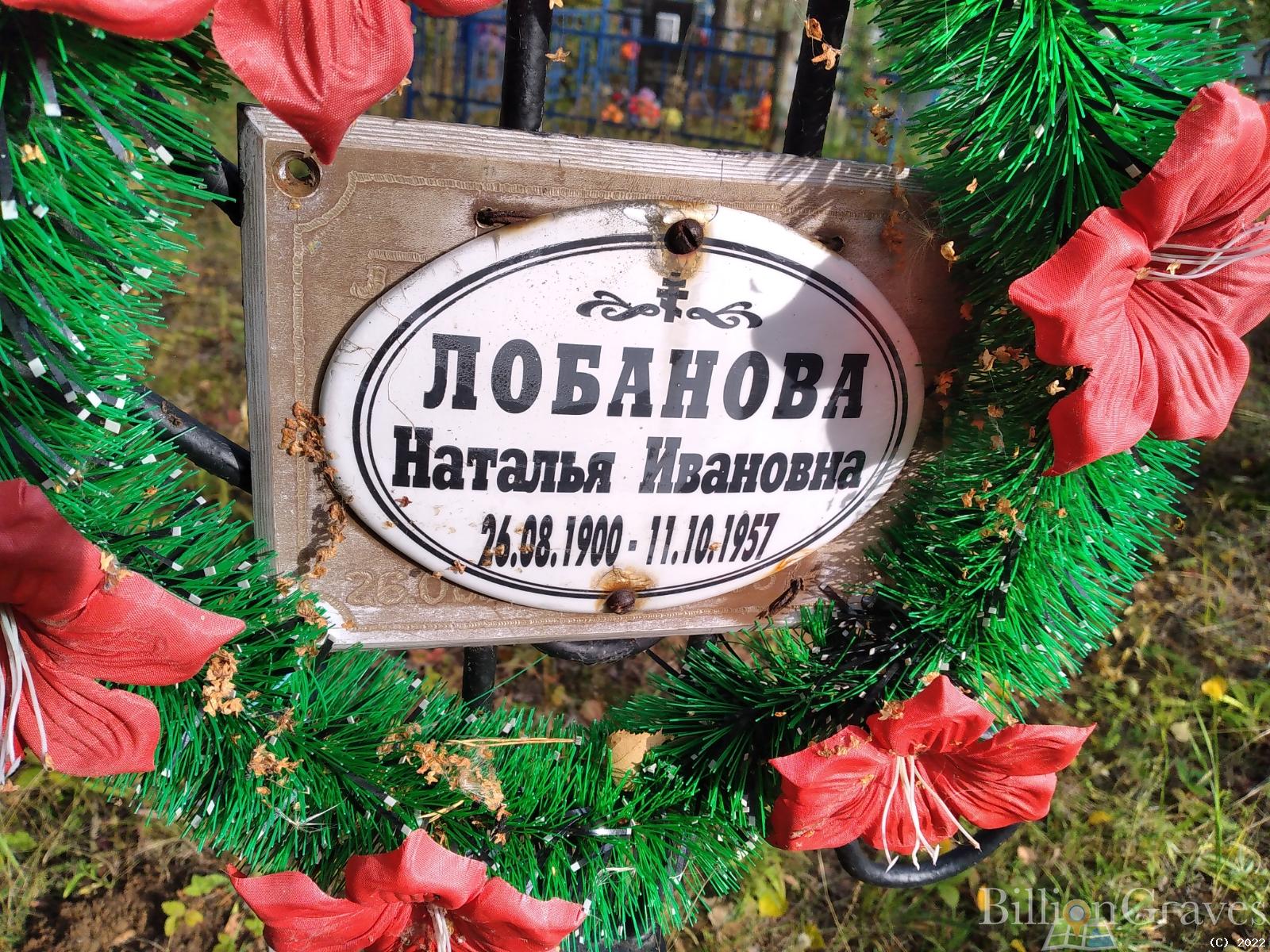 Лобанова Наталья Ивановна