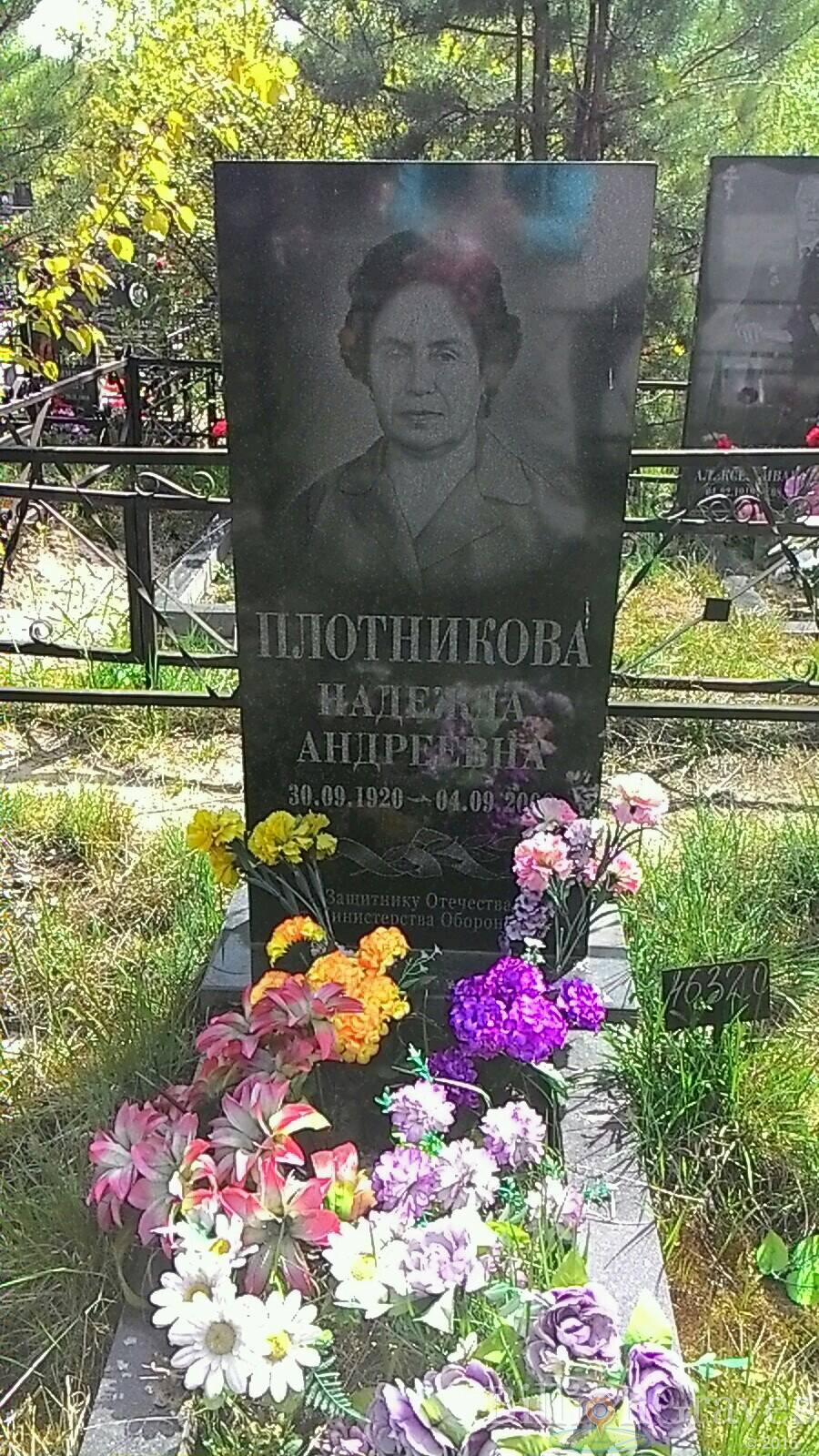 Плотникова Надежда Андреевна