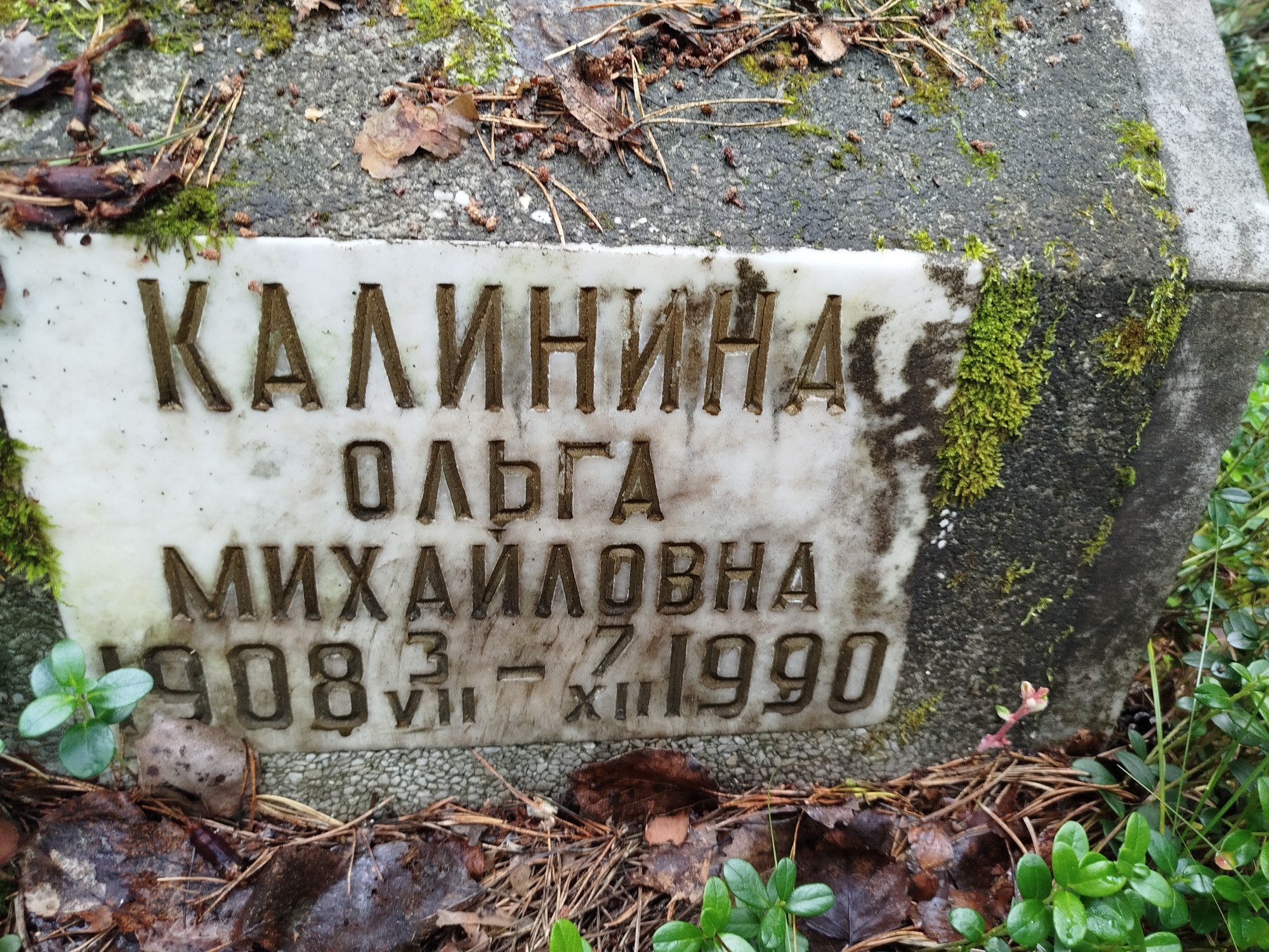 Калинина Ольга Михайловна