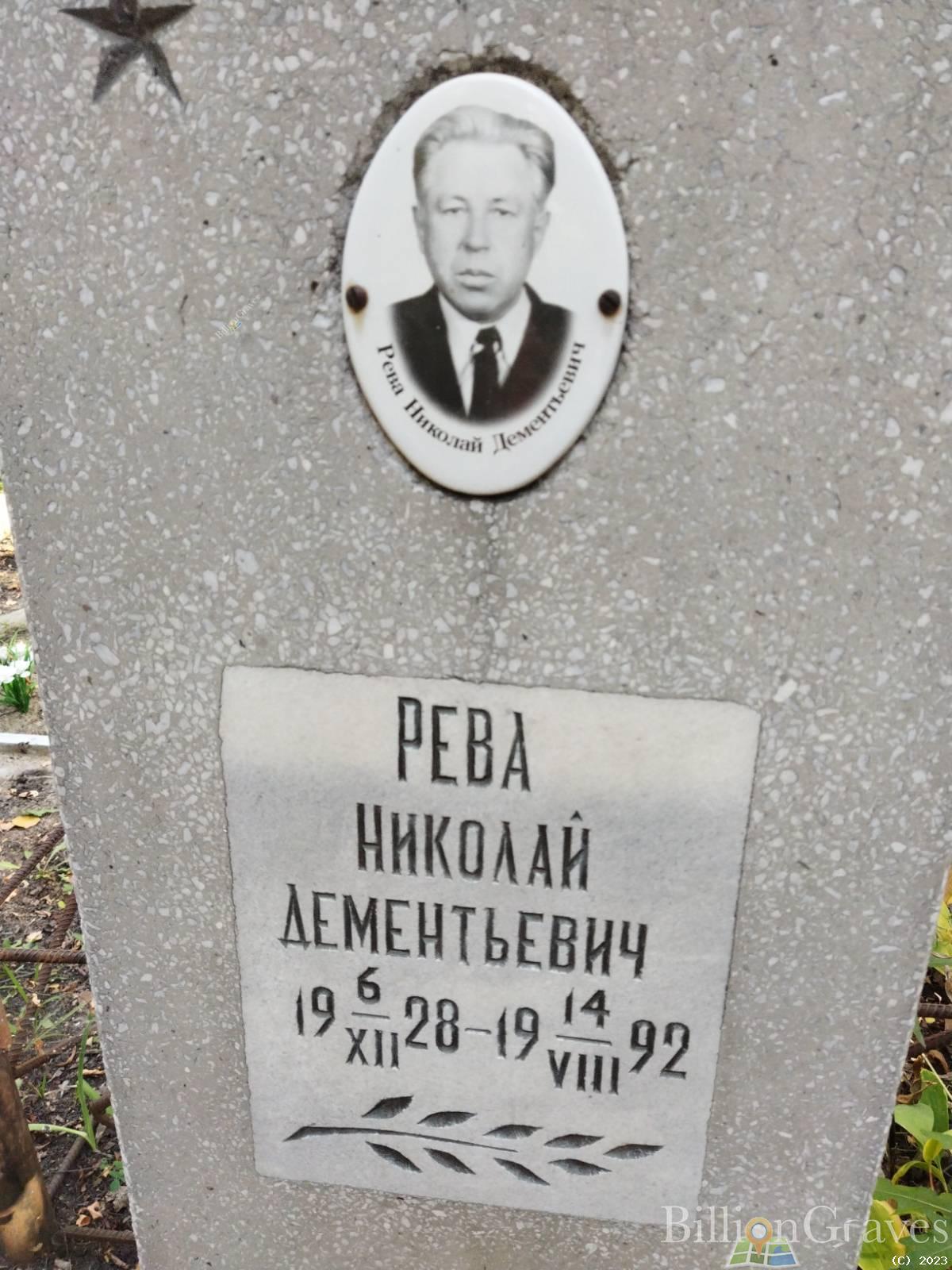 Рева Николай Дементьевич