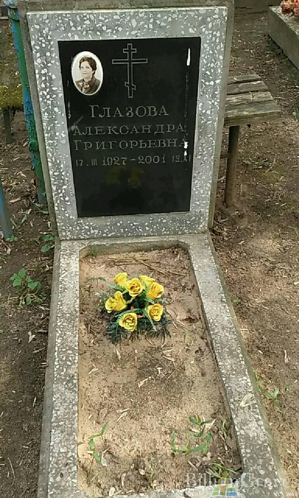 Глазова Александра Григорьевна