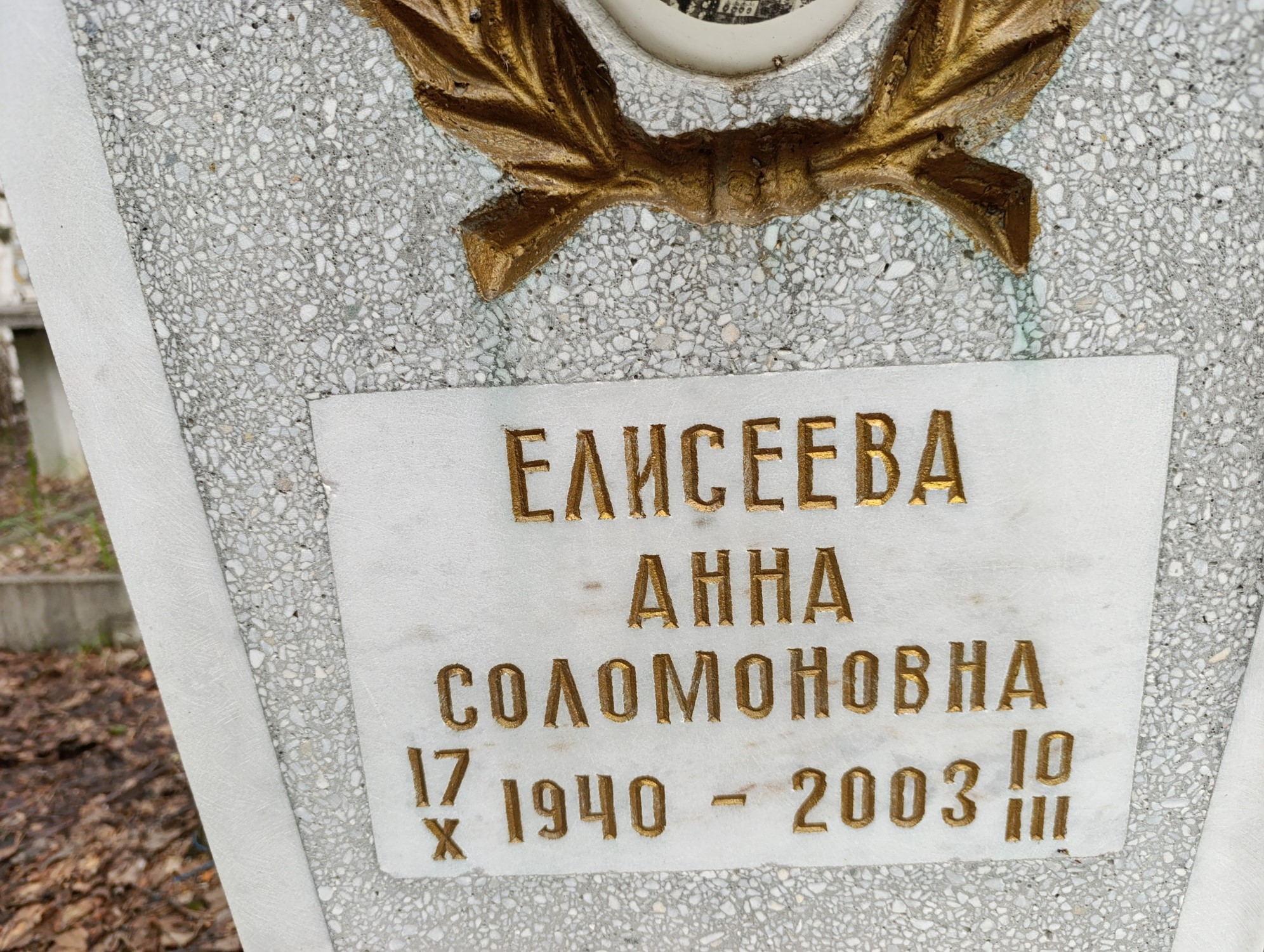 Елисеева Анна Соломоновна