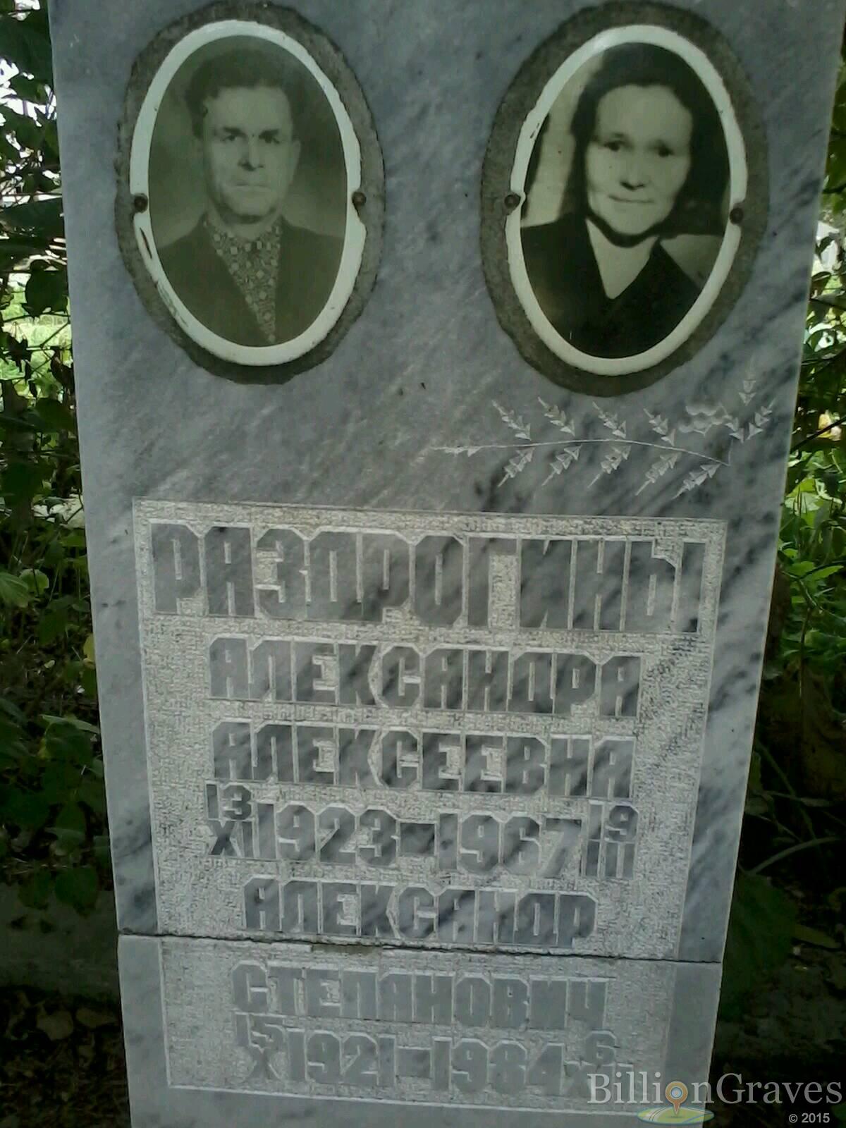 Раздрогина Александра Алексеевна