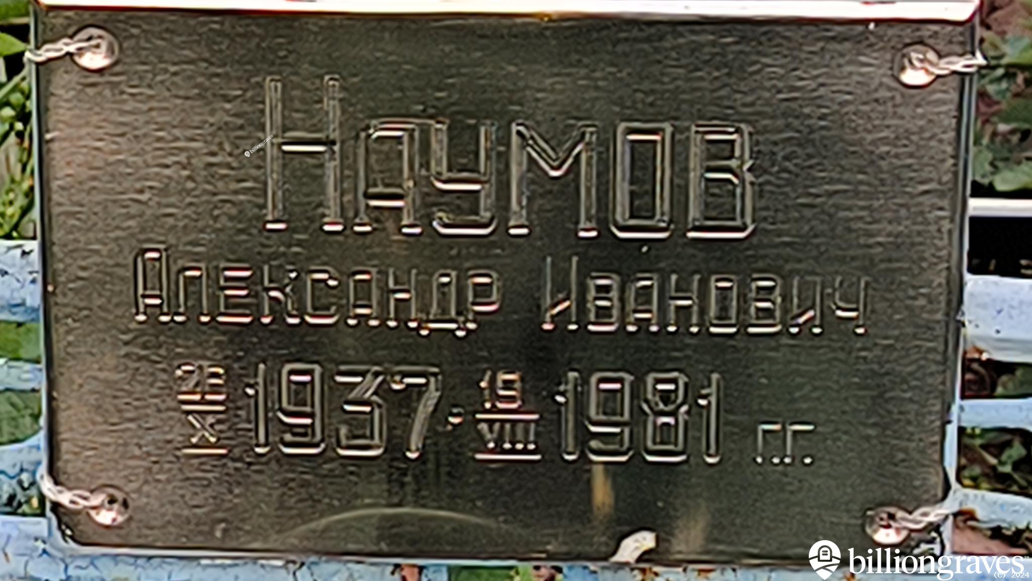 Наумов Иван Павлович