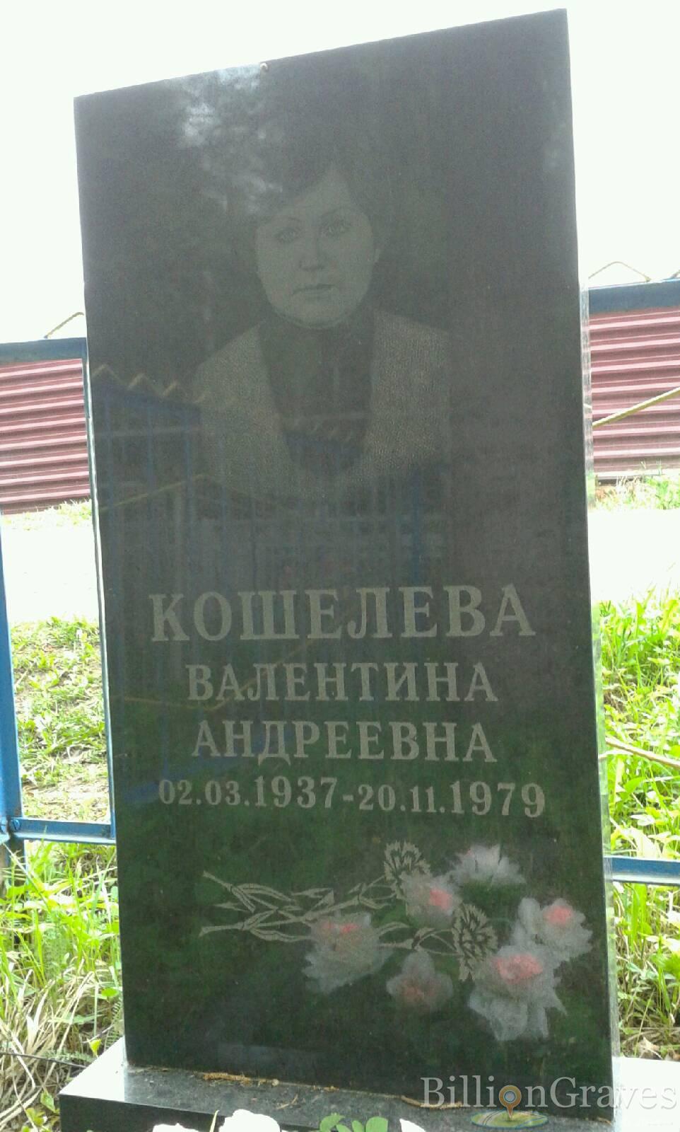 Кошелева Валентина