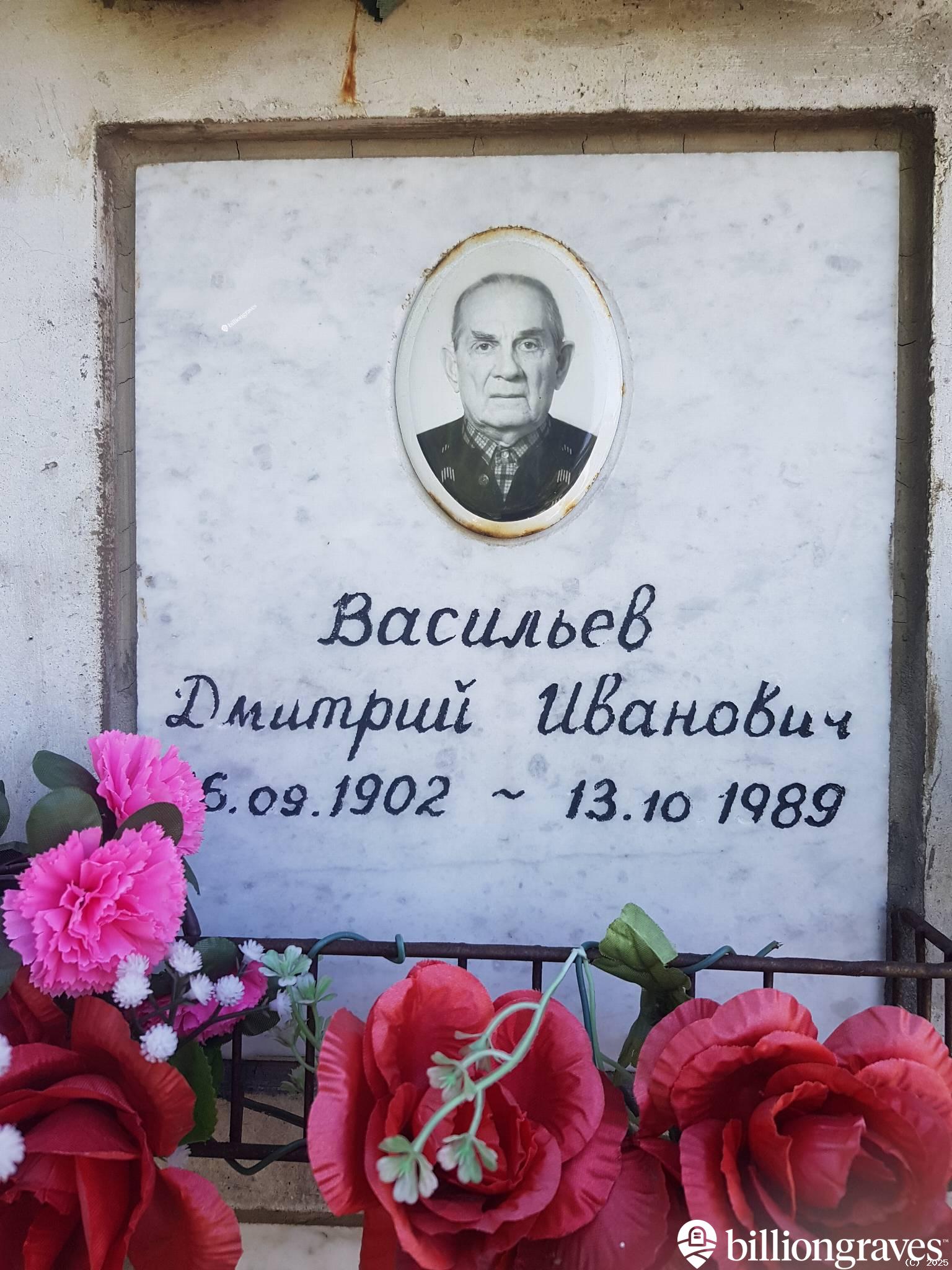 Васильев Дмитрий Иванович