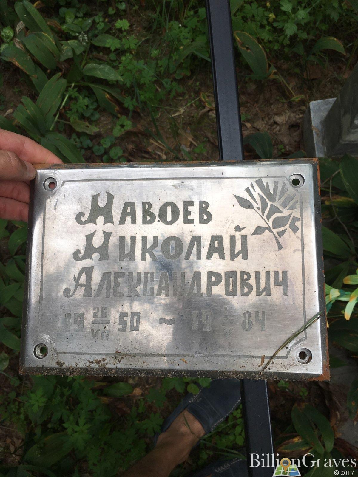 Навоев Николай Александрович