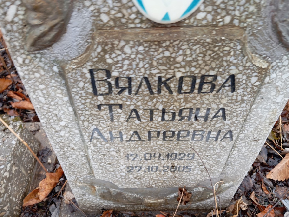 Вялкова Татьяна Андреевна