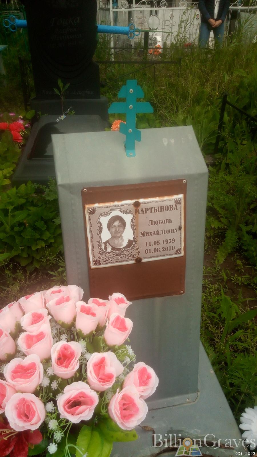 Мартынова Любовь Михайловна