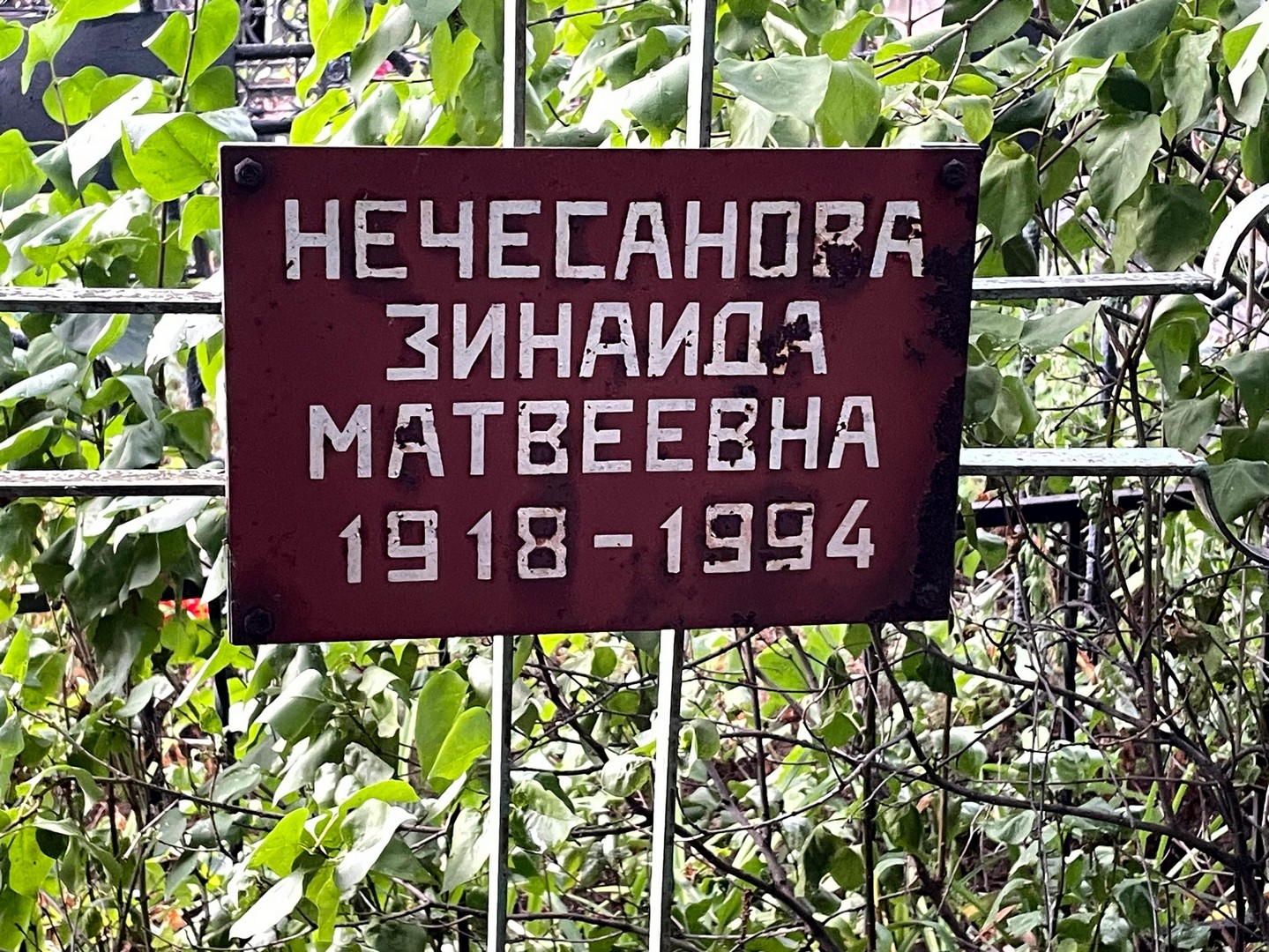 Нечесанова