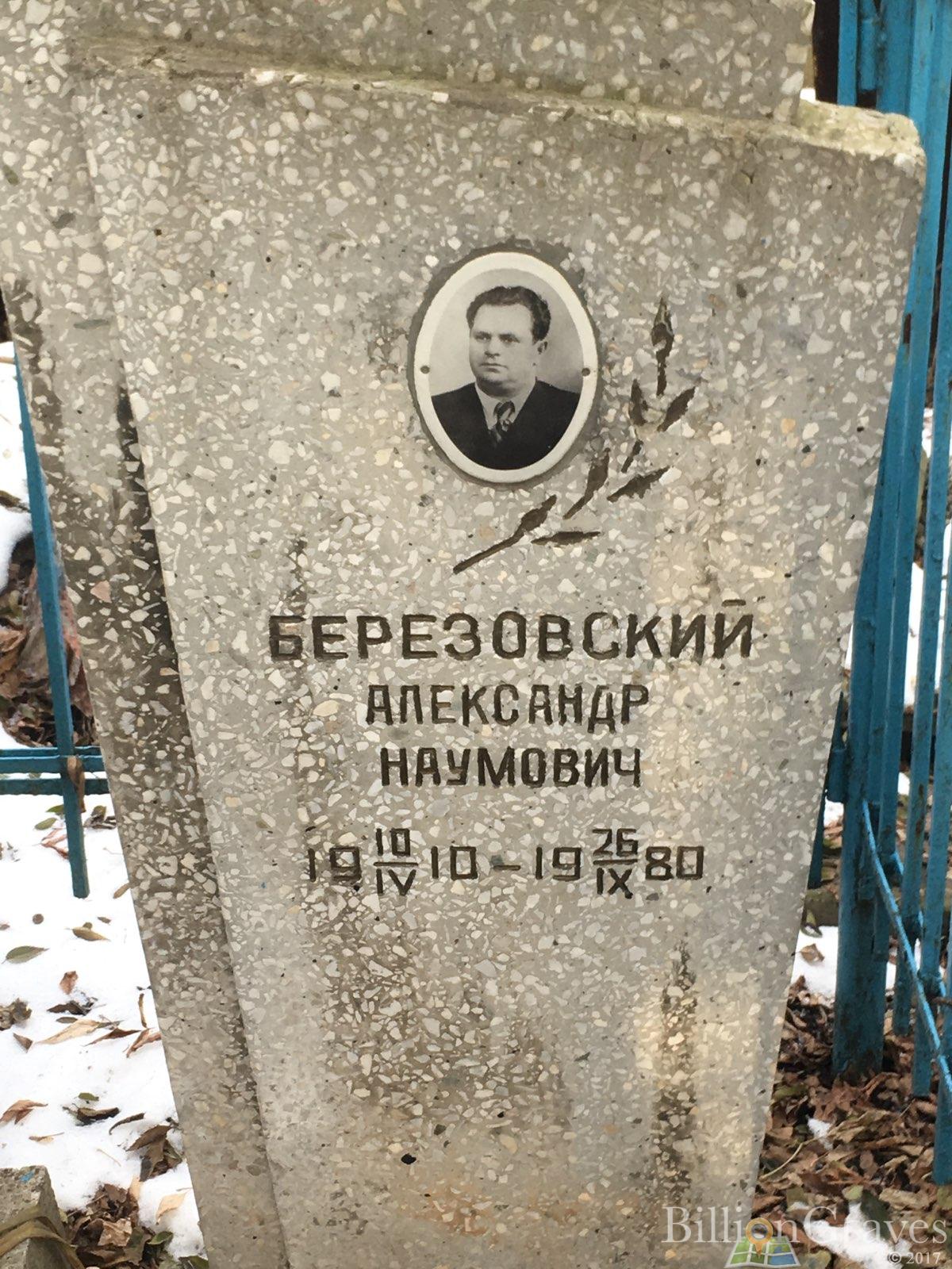 Березовский Александр Наумович