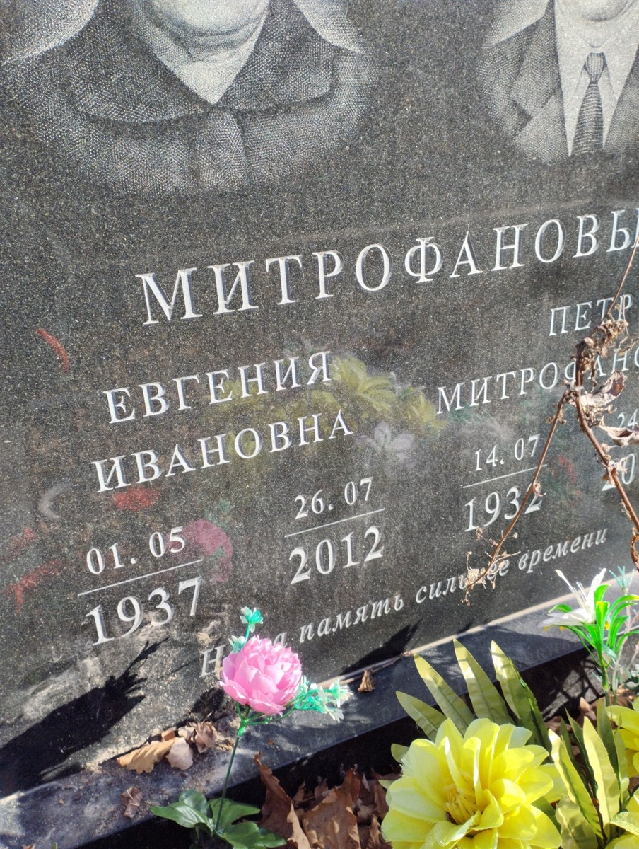 Митрофанова Евгения Ивановна