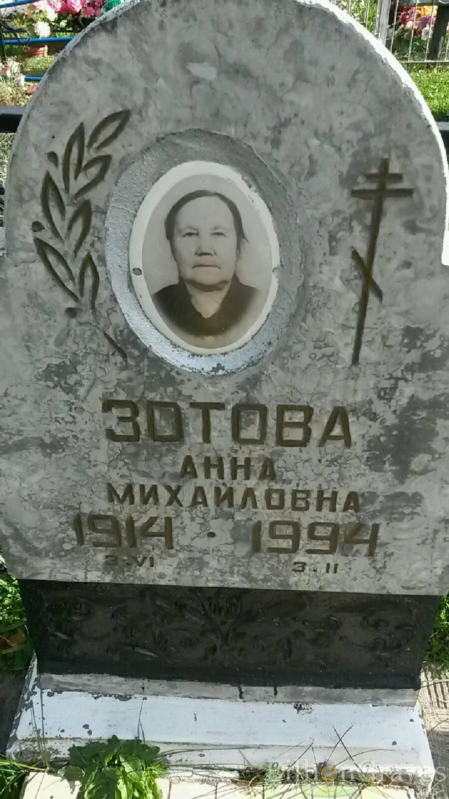 Зотова Анна Михайловна
