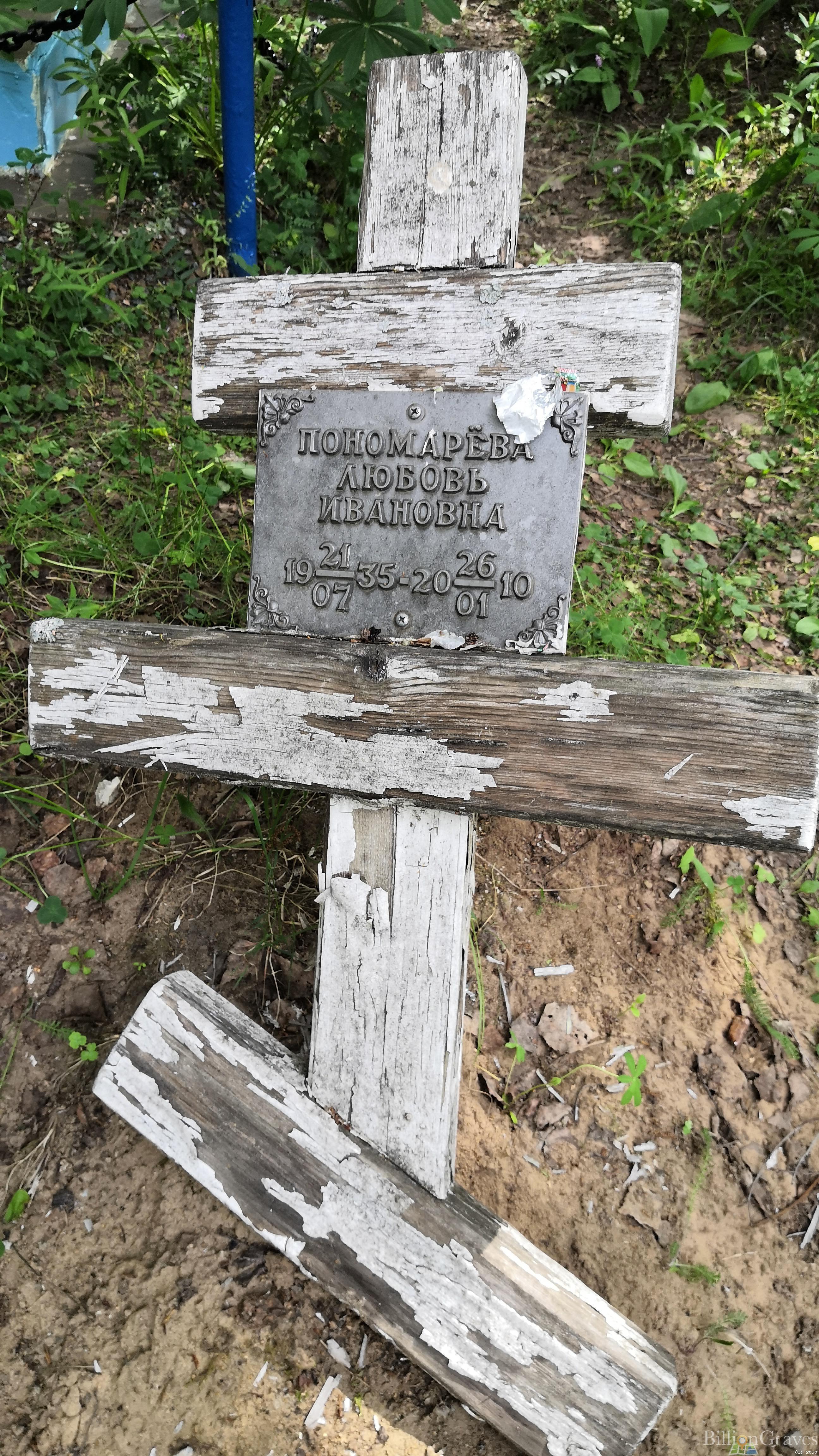 Пономарёва Любовь Ивановна