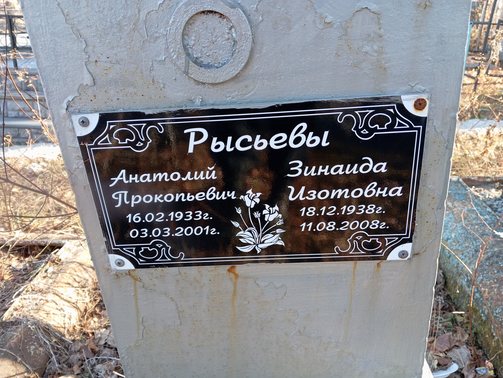 Рысьева Зинаида Изотовна
