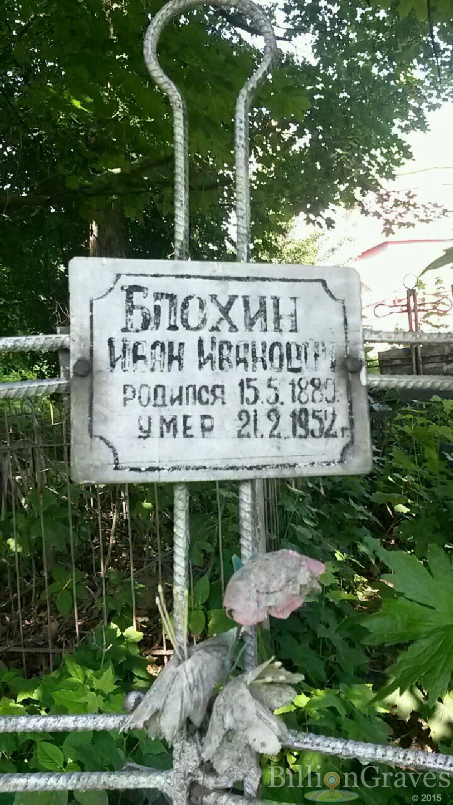 Блохин Иван Иванович