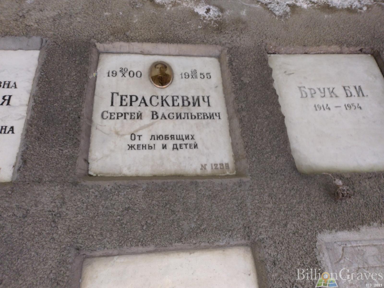 Гераскевич Сергей Васильевич