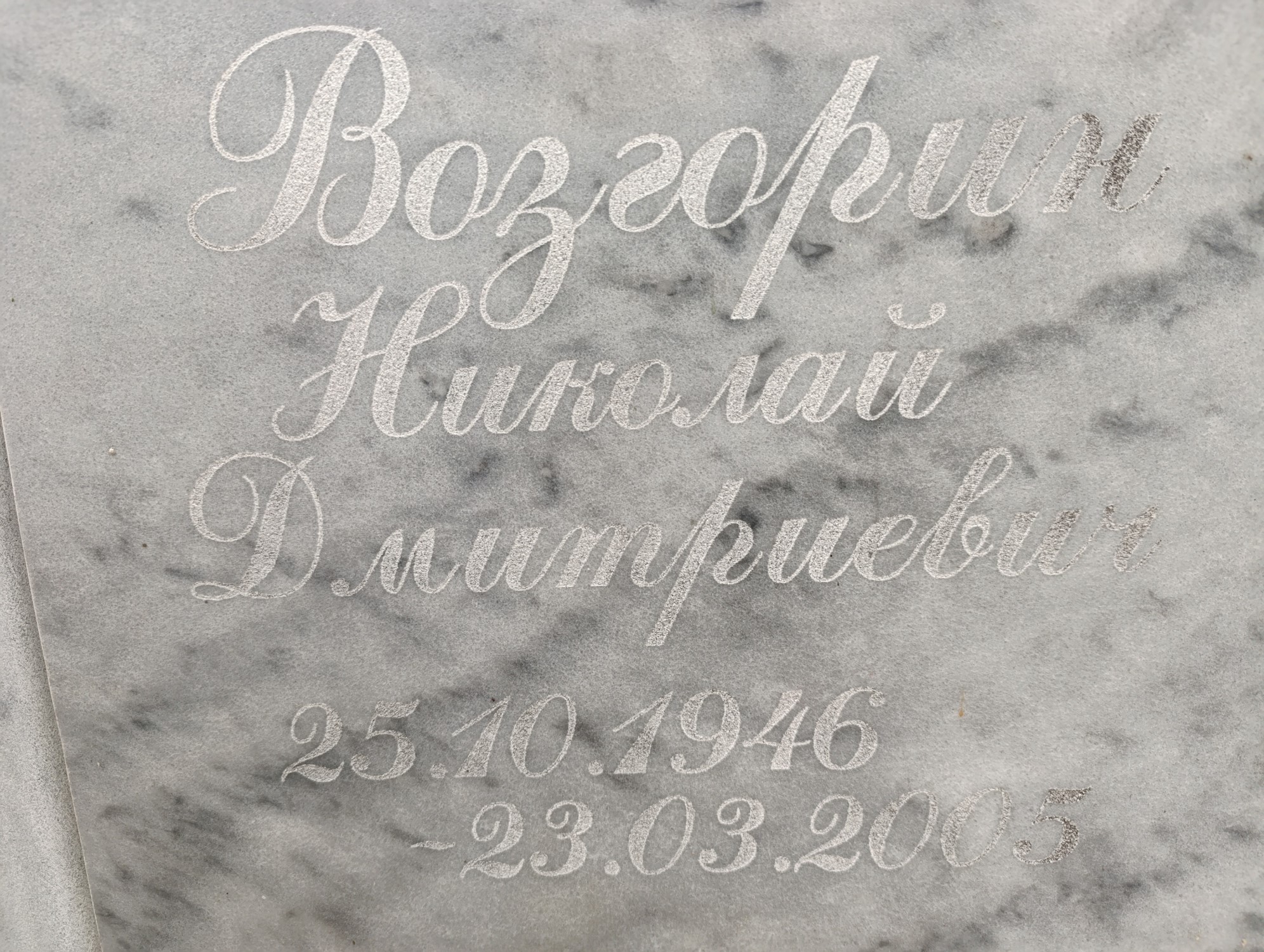 Возгорин Николай Дмитриевич