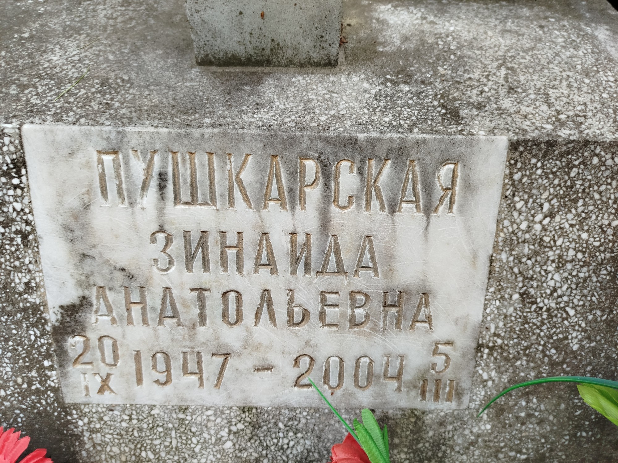 Пушкарская Зинаида Анатольевна