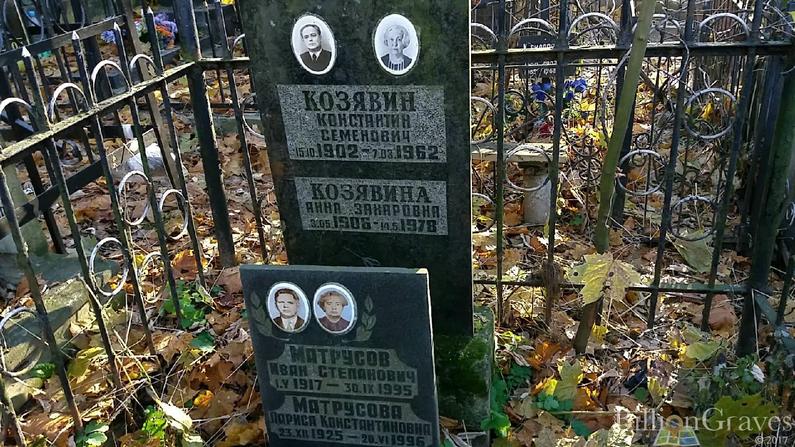 Козявина Анна Захаровна