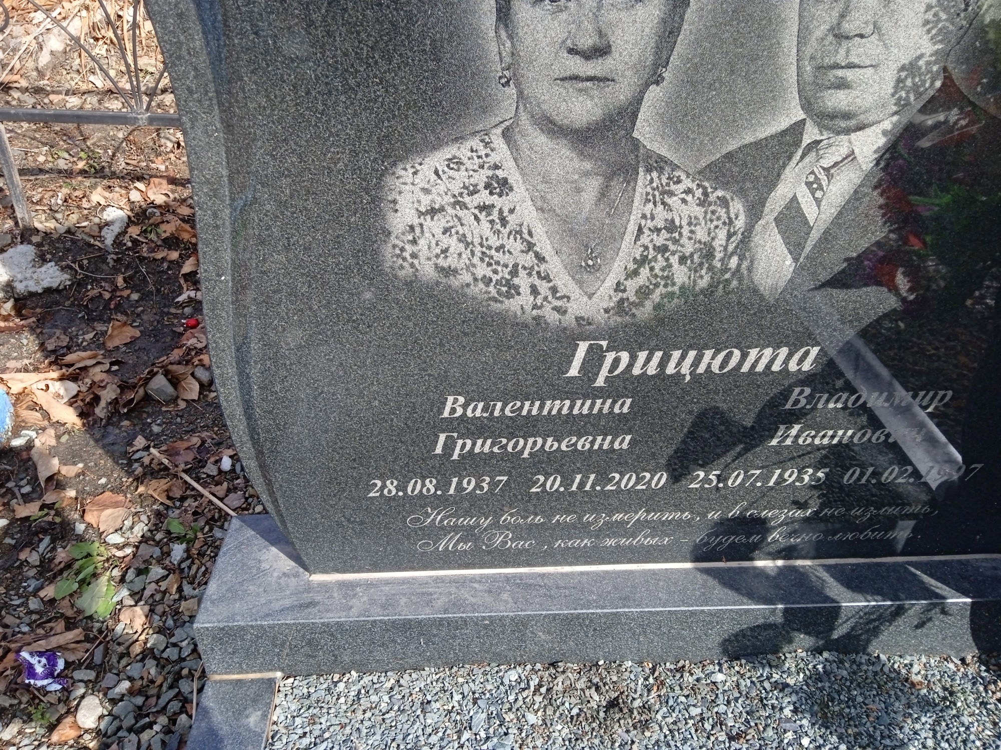 Грицюта Валентина Григорьевна