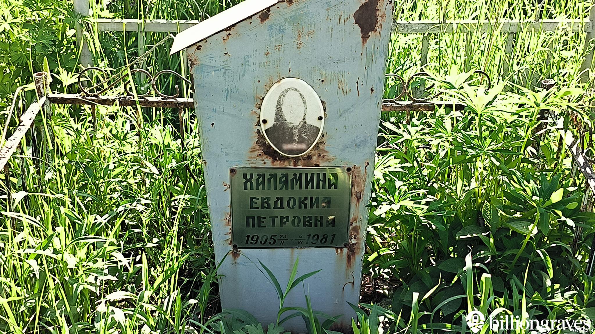 Халямина Евдокия Петровна